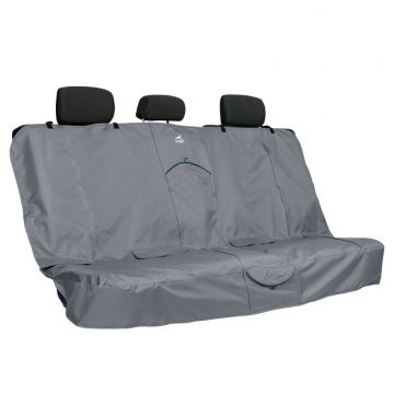 Protectie impermeabila pentru bancheta auto Kurgo Heather - 140cm - Blue & Charcoal Grey