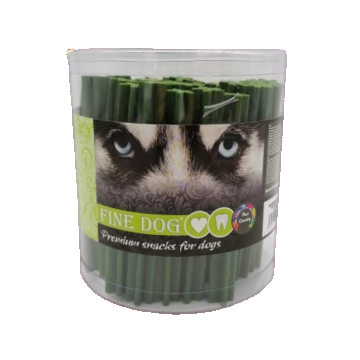 Recompense pentru caini Fine Dog, Menta, 50 bucati, 12.5 cm