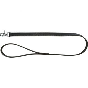 Trixie Lesa din Piele, M-L: 1 m/ 20 mm, Negru, 18980