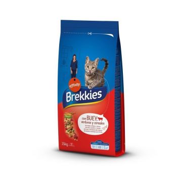 Brekkies Excel Cat Mix Vita, 15 kg la reducere