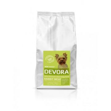 Devora Grain Free Mini Adult Rabbit, 4 kg de firma originala