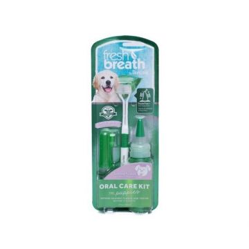 Kit Igiena Orala Catelusi Tropiclean Fresh Breath