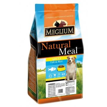 Meglium Dog Sensible Fish & Rice, 15 Kg de firma originala