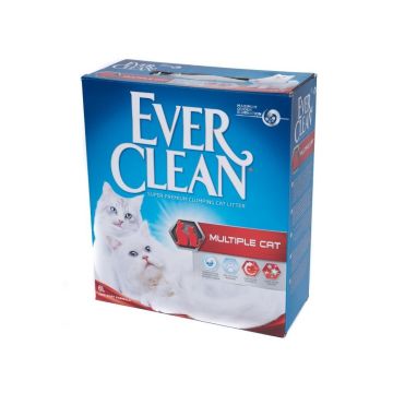 Nisip Igienic Ever Clean Multiple Cat, 6 l