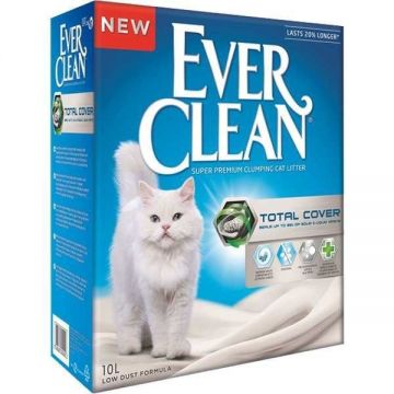 Nisip Igienic Ever Clean Total Cover, 6 l