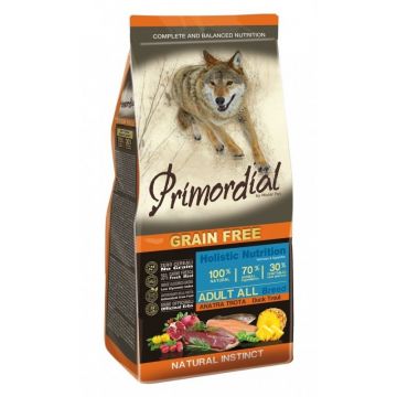 Primordial Grain-Free Holistic Dog Adult Duck & Trout, 12 Kg