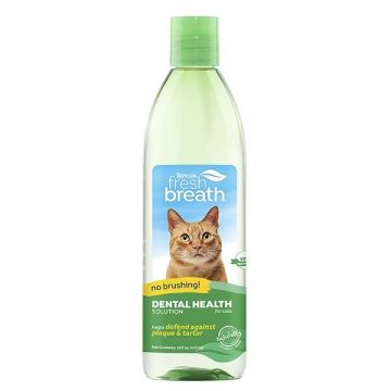 Tropiclean Fresh Breath Dental Health for Cats, 473 ml de firma original