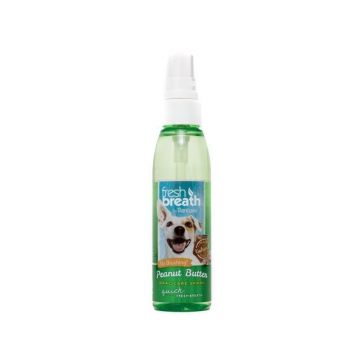 Tropiclean Fresh Breath Peanut Butter Oral Care Spray, 118 ml