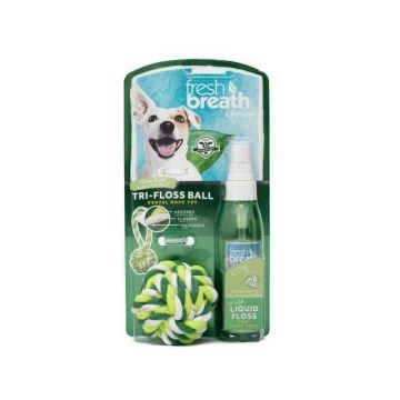 Tropiclean Tri-Floss Ball