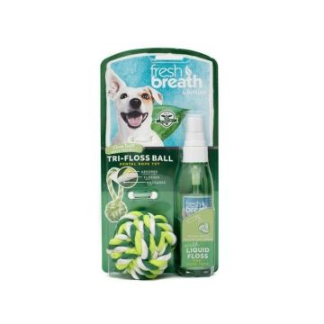 Tropiclean Tri-Floss Ball