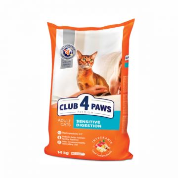 Club 4 Paws Premium Sensitive - Hrana uscata pentru pisici adulte - Pui - 14kg
