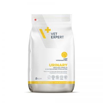 Hrana dietetica pentru pisici cu afectiuni urinare Vet Expert Urinary Cat, 2 kg