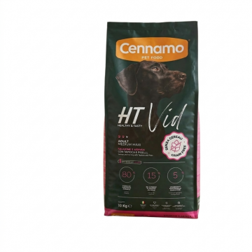 Hrana uscata pentru caini Cennamo HT Vid, Adult Medium Maxi, Somon si hering, 10kg