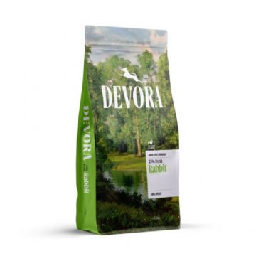 Hrana uscata pentru caini Devora Puppy & Junior Medium & Large Breed Grain Free Monoprotein cu iepure 7.5 kg