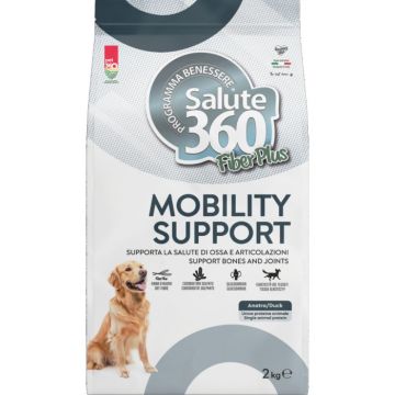 Hrana uscata pentru caini Salute 360 Fiber Plus Mobility Support cu rata 2 kg