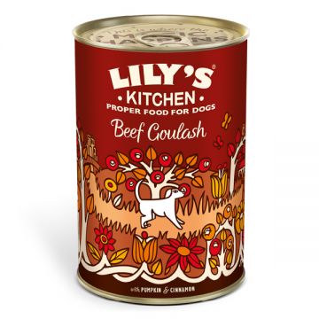 Lily's Kitchen Dog Beef Goulash Tin 400 g