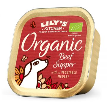 Lily's Kitchen Dog Organic Beef Supper 150 g