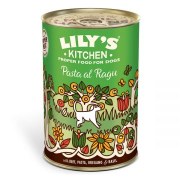 Lily's Kitchen Dog Pasta Al Ragu Tin 400 g