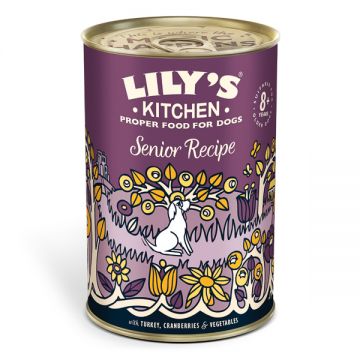 Lily's Kitchen Dog Senior Recipe Tin 400 g