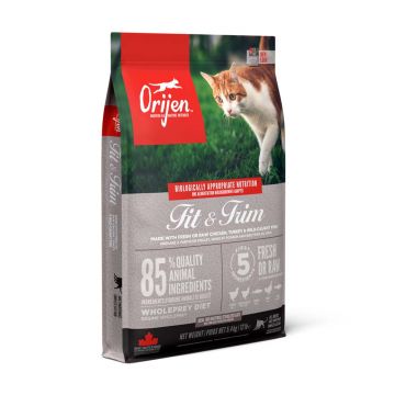 Orijen Cat Fit & Trim, hrana uscata pentru pisici, 5,4 kg