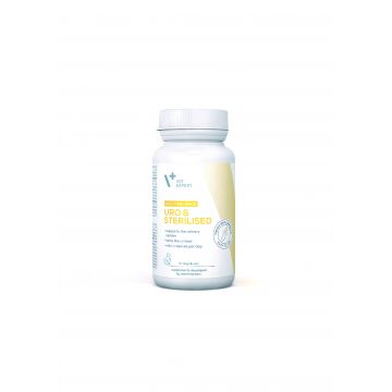 Supliment pentru suportul functionarii normale a sistemului urinar, pentru caini si pisici, Vet expert, URO & STERILISED Twist Off- 30 caps