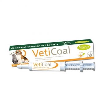 Veticoal - Pasta cu carbune activ pentru caini si pisici - 30ml