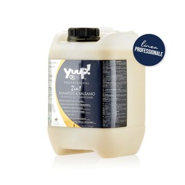 YUUP! Sampon si Balsam 2in1 - Profesional pentru Caini si Pisici - 5L
