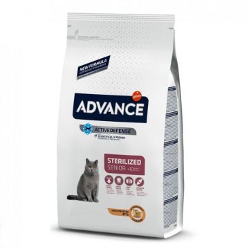 Advance Cat Sterilised Senior 10+, 10 Kg la reducere
