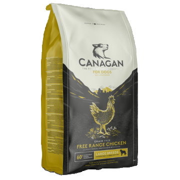 Canagan Dog Grain Free Large Breed cu Pui, 12 kg ieftina