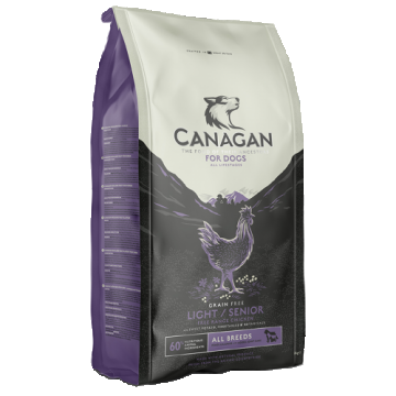 Canagan Dog Grain Free Light Senior, 12 kg