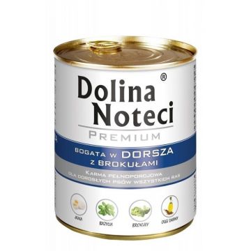 Dolina Noteci Cod si Brocoli, 800 g