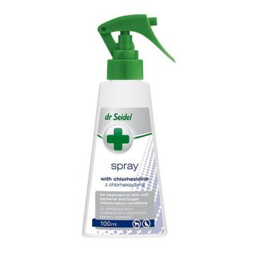 Dr. Seidel Spray Clorhexidina 4%, 100 ml ieftin