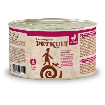 Petkult Dog Mini Junior Iepure, 185 g