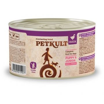 Petkult Dog Mini Junior Rata, 185 g