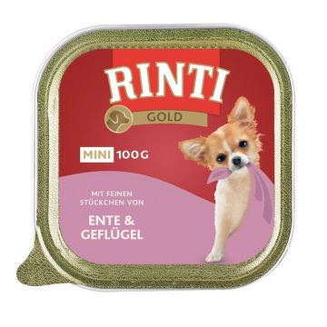 Rinti Gold Mini Pate Rata si Pui, 100 g