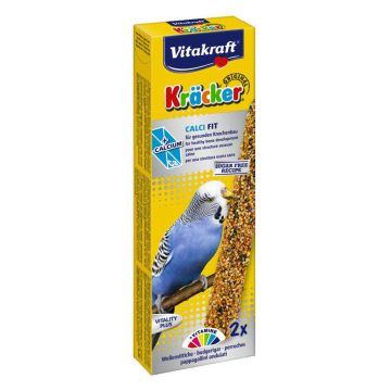 Baton pentru perusi, Vitakraft Kracker Calci Fit, 60 g