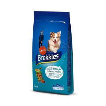 Brekkies Dog Excel Mix Peste, 20 kg la reducere