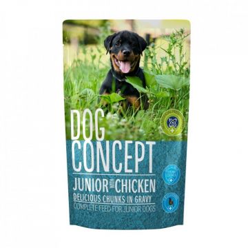 DOG CONCEPT JUNIOR PLIC 100 G ieftina