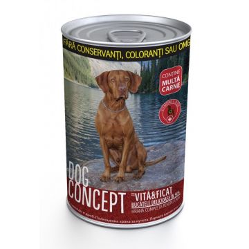 DOG CONCEPT Vita/ Ficat, 415 g ieftina