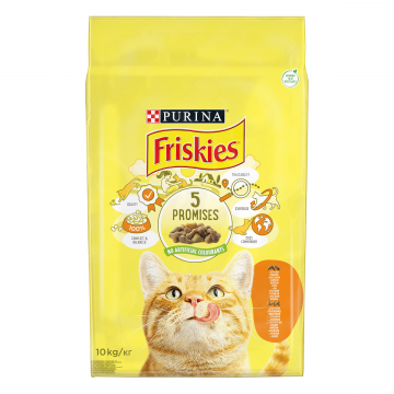 Friskies Adult Cu Pui Si Legume, 10 kg