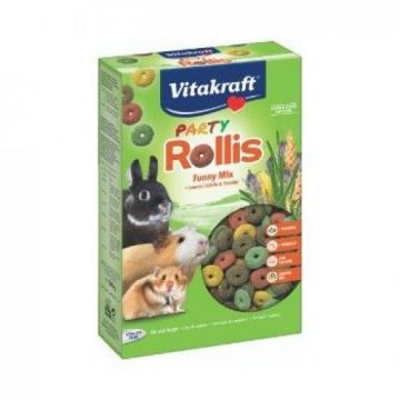 Hrana Complementara Rozatoare Vitakraft Party Rollis, 500 g ieftina