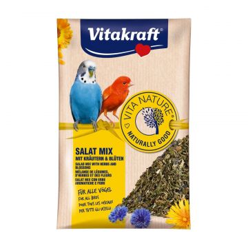 Mix pentru pasari, Vitakraft Salat Mix, 10 g de firma originale