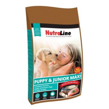 Nutraline Caine Puppy & Junior Maxi, 12.5 kg