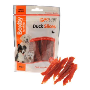 PROLINE BOXBY DUCK SLICES 90 G de firma originala