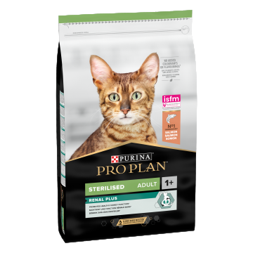 ​PURINA PRO PLAN STERILISED Renal Plus, Somon, 10 kg