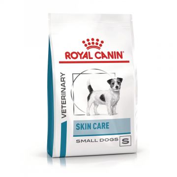 ROYAL CANIN Skin Care Small Dog, dieta veterinara, hrana uscata caini, afectiuni dermatologice, 4 kg
