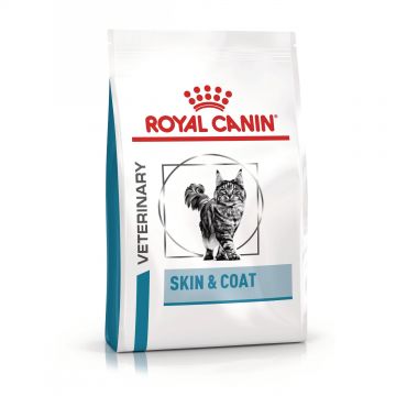 ROYAL CANIN Skin & Coat, dieta veterinara pisici, afectiuni dermatologice, 1.5 kg