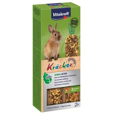 Vitakraft Baton Iepuri Herbal Vitakraft, 2 buc de firma originala