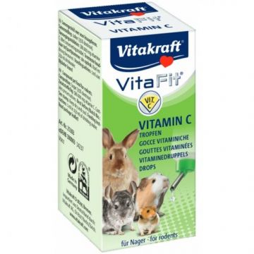 Vitamine pentru rozatoare, Vitakraft Vitafit Vitamina C, 10 ml ieftina