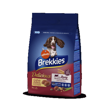 Brekkies Dog Delicious Vita, 3 kg ieftina